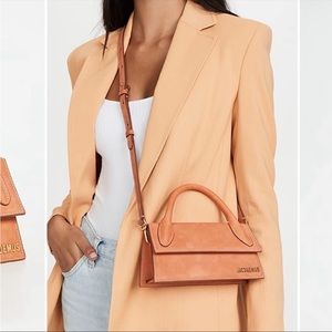 Jacquemus Le Chiquito Long Bag Suede